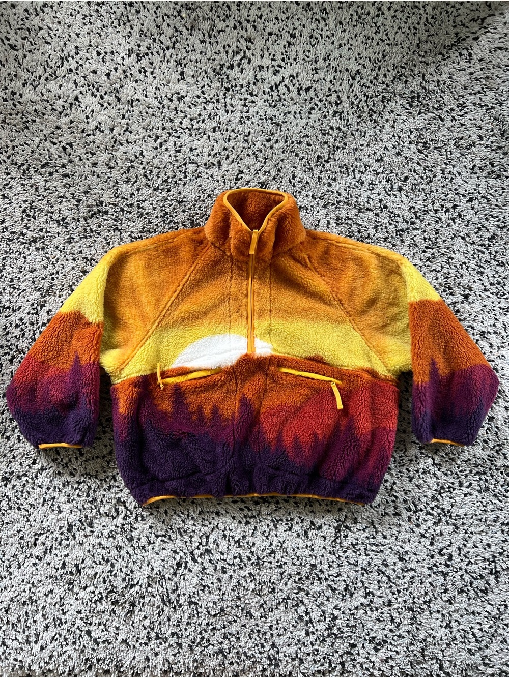 Rumored Sun Valley Fleece Pullover Sweater Jacket Women’s Size M/L